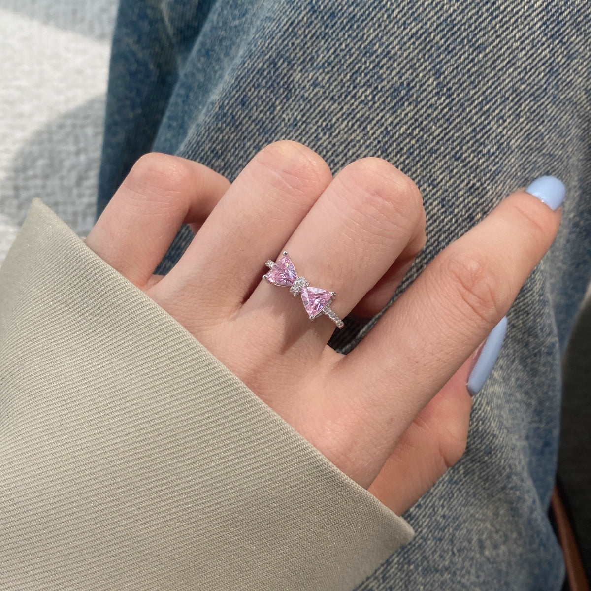 Anello fiocco