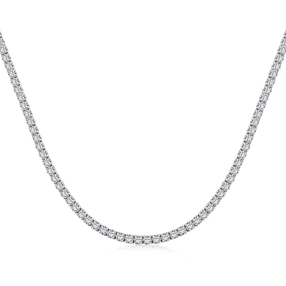 Collana girocollo con zirconi