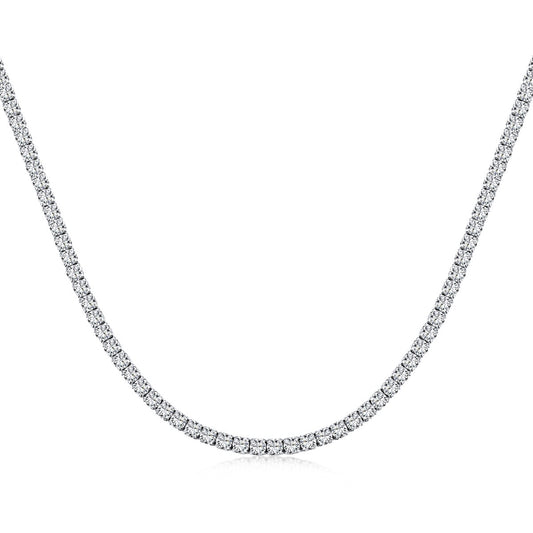 Collana girocollo con zirconi